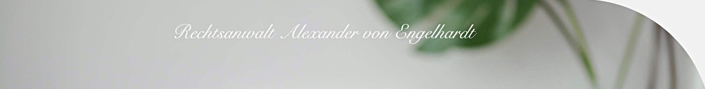 Rechtsanwalt von Engelhardt